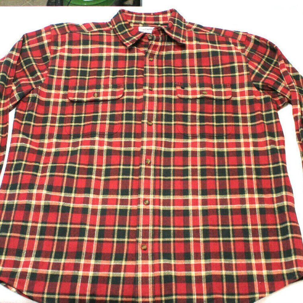 Carhartt  Plaid heavyweight flannel shirt 2XL Tall